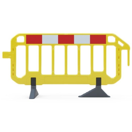 Barrière PVC JAUNE