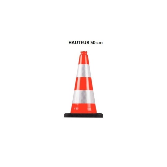 Cône de signalisation 500mm, 2.2kg