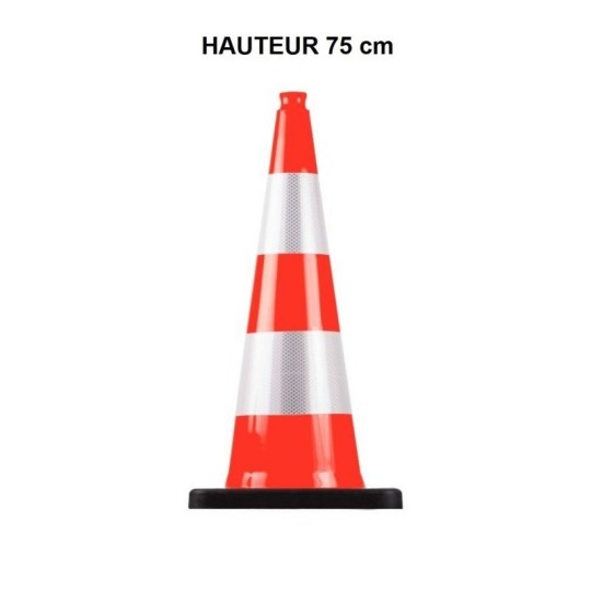 Cône de signalisation 750mm, 4.2kg