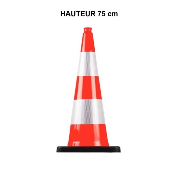 Cône de signalisation 750mm, 4.2kg