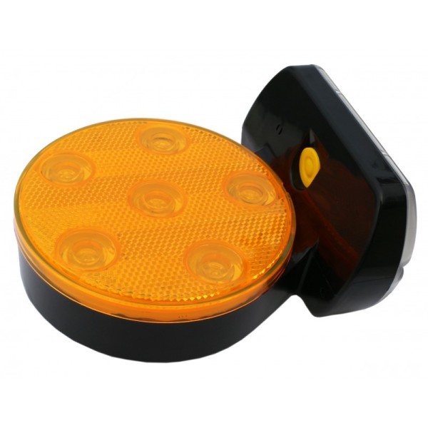 Lampe flash avec support magnétique pour surfaces métalliques