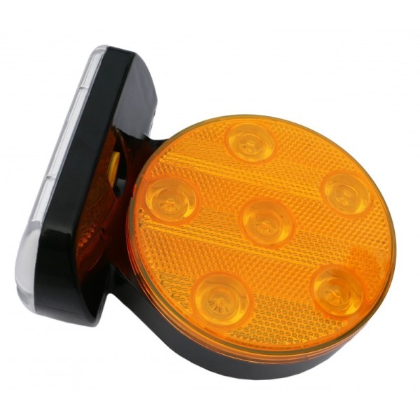 Lampe flash avec support magnétique pour surfaces métalliques