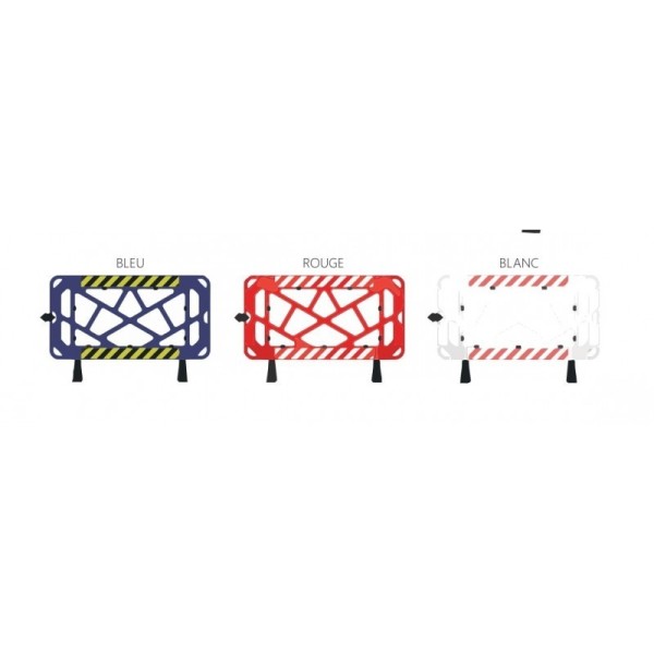 Barrière de Chantier 1m50 en PVC