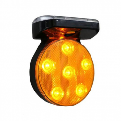 Lampe flash solaire 6 leds